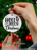 Have a Holly Jolly Christmas SVG, Cute Christmas svg, Buffalo check santa SVG, Buffalo Plaid Christmas home decor SVG designs DIY winter shirt craft, DIY silhouette projects vector files for home decor. SVG Silhouette SVG SVG Files for Cricut Project Ideas Simply Crafty SVG Bundles Vector | Amber Price Design 