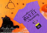 Something sweet is brewing svg png dxf halloween pregnancy maternity