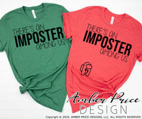there's an imposter among us pregnancy svg png dxf
