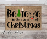 Believe in the magic of Christmas SVG, reindeer cut file for cricut, silhouette Winter SVG, winter Home Decor SVG. DXF and PNG version also included. Cute and Unique sublimation file. Silhouette SVG Files for Cricut, Cricut Projects Cricut Project Ideas Simply Crafty SVG Bundles Design Bundles, Vectors | Amber Price Design