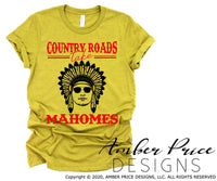 Country Roads take Mahomes SVG, Kansas City Chiefs SVG, Kansas City SVG, Chiefs Football SVG, KC SVG Chiefs kingdom svg file DIY Football shirt SVG, Mahomes SVG, Cricut SVG Silhouette SVG SVG Files for Cricut, Cricut Projects Cricut Project Ideas Simply Crafty SVG Bundles Design Bundles Vector | Amber Price Design