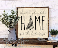 There's no place like home for the holidays SVG, Christmas SVGs, DIY t-shirts SVGs, winter shirt designs cut file for cricut, silhouette, festive Christmas designs DXF PNG versions also. Unique sublimation. Silhouette Files for Cricut Project Ideas Simply Crafty SVG Bundles Design Bundles Vector | Amber Price Design
