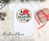 Merry Christmas, Diaper's full SVG Funny Baby Christmas SVG PNG & DXF, baby's first Christmas SVG, Christmas Vacation SVGs, baby winter onesie cut file for silhouette, festive holiday SVG, Unique sublimation. Silhouette Files for Cricut Project Ideas Simply Crafty SVG Bundles Design Bundles Vector | Amber Price Design