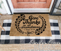 Give thanks in all circumstances SVG, Christian Thanksgiving SVG cut file for cricut, silhouette, Scripture SVG, PNG. Cute fall themed DXF also included. Unique sublimation PNG file. Cricut SVG Silhouette SVG Files for Cricut Project Ideas Simply Crafty SVG Bundles Design Bundles, Vectors | Amber Price Design