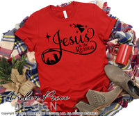 Jesus is the Reason SVG, Christmas Nativity Scene SVG, Christian Christmas SVGs, Cute Christmas ornament SVG, Reason for the season SVGs, winter shirt craft, DIY silhouette projects vector files for home decor. SVG Silhouette SVG SVG Files for Cricut Project Ideas Simply Crafty SVG Bundles Vector | Amber Price Design 