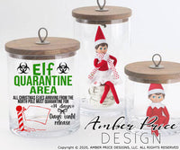 Elf quarantine area SVG, Funny Christmas Elf SVG for your elf on a shelf, Christmas cut files for cricut, Winter shirt designs, Home Decor SVG. DXF & PNG included. Cute & Unique sublimation file. Silhouette downloadable File for Cricut Project Ideas Simply Crafty SVG Bundles Design Bundles, Vector | Amber Price Design