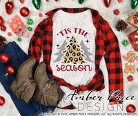 Tis the Season SVG, Leopard Print Christmas Trees SVG, cute Christmas SVG, cute Christmas shirt SVG, winter cut file, DIY festive Holiday home decor Christmas ornament SVGs, silhouette projects vector files SVG Silhouette SVG SVG Files for Cricut Project Ideas Simply Crafty SVG Bundles Vector | Amber Price Design 