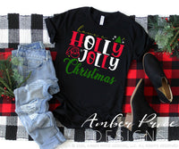 Have a Holly Jolly Christmas SVG, Cute Christmas svg, Buffalo check santa SVG, Buffalo Plaid Christmas home decor SVG designs DIY winter shirt craft, DIY silhouette projects vector files for home decor. SVG Silhouette SVG SVG Files for Cricut Project Ideas Simply Crafty SVG Bundles Vector | Amber Price Design 