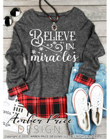 Believe in Miracles SVG, Snow svg Christmas cut file for cricut, silhouette, Winter SVG, winter Home Decor SVG. DXF and PNG version also included. Cute and Unique sublimation file. Silhouette SVG Files for Cricut, Cricut Projects Cricut Project Ideas Simply Crafty SVG Bundles Design Bundles, Vectors | Amber Price Design