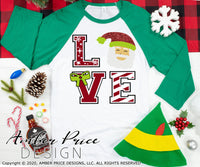 LOVE Santa SVG Love Christmas SVG cute Kid'sChristmas SVG, Santa SVG, santa claus svg for kid's Christmas shirt SVG, winter cut file, DIY festive Holiday home decor Christmas ornament SVGs, silhouette projects vector files SVG Silhouette SVG SVG Files for Cricut Project Ideas Simply Crafty SVG Bundles Vector | Amber Price Design 