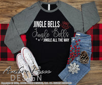 Jingle bells Jingle Bells Jingle all the way SVG Christmas SVG, cute winter shirt craft, christmas ornament SVGs winter home decor project craft, DIY Cricut and silhouette projects vector files, for home decor. SVG Silhouette SVG SVG Files for Cricut Project Ideas Simply Crafty SVG Bundles Vector | Amber Price Design 