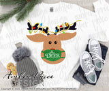 Oh, Deer SVG, Cute Kid's Christmas SVG Reindeer with mask SVG, Deer wearing mask svg, Christmas shirt SVG winter cut file DIY festive Holiday home decor Christmas ornament SVGs, silhouette projects vector files SVG Silhouette SVG SVG Files for Cricut Project Ideas Simply Crafty SVG Bundles Vector | Amber Price Design 