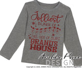 Jolliest bunch of cousins this side of our Grand's house SVG, Cousin Christmas shirts SVGs, winter shirt cut file for cricut, silhouette, festive Christmas designs DXF PNG versions also. Unique sublimation. Silhouette Files for Cricut Project Ideas Simply Crafty SVG Bundles Design Bundles Vector | Amber Price Design