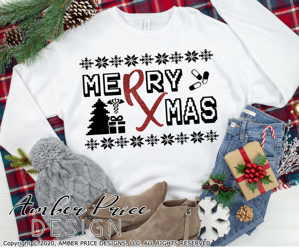 Merry RX Mas svg png dxf
