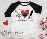 Peace love vaccinate svg png dxf covid vaccine svg