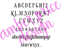 Fancy font, Serif font, curly font, curlz font, cute Font svg, Sunday Font, handwritten svg font, cricut font, silhouette font, hand lettered font, download font, instant download, procreate font, ​digital download, font design, fonts for cricut, font for silhouette, dxf font otf font for procreate | Amber Price Design