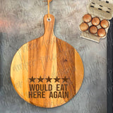 Would eat here again svg png dxf 5 star review svg png dxf