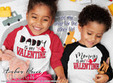 Mommy is my valentine svg kids Valentine's SVG boy's girl's cupid mom valentines day shirt clipart design cut file layered png dxf Cricut
