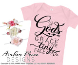 All of God's grace in one tiny face svg png dxf