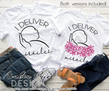I deliver miracles svg png dxf midwife ob nurse doula obgyn svg