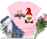 Be Mine SVG valentine's day Gnome SVG, Cute Valentine's Day svg, v-day gnome svgs, striped heart shirt svg for school valentine's day shirt craft, DIY Cricut svg silhouette projects vector files for home decor. SVG Silhouette SVG Files for Cricut Project Ideas Simply Crafty SVG Bundles Vector | Amber Price Design 