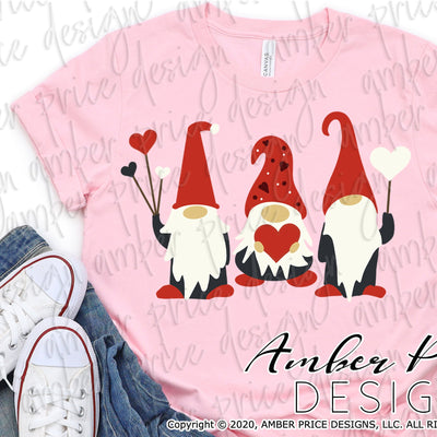 Valentine's gnomes svg Valenetine's day Love svg cute girl's women's cute SVG dxf png sublimation print clipart cut file layer Cricut file