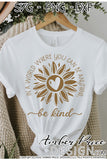 In a world where you can be anything be Kind SVG kindness rainbow nursery decor design Cricut silhouette cameo cut file, SVG, PNG, DXF, Kindness SVG