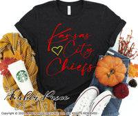 Kansas City Chiefs SVG, hand lettered SVG cursive Kansas City SVG, Chiefs Football SVG, KC SVG Chiefs kingdom svg file DIY Football shirt SVG, Mahomes SVG, Kelce SVG, Cricut SVG Silhouette SVG SVG Files for Cricut, Cricut Projects Cricut Project Ideas Simply Crafty SVG Bundles Design Bundles Vector | Amber Price Design