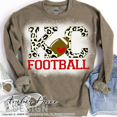 Kansas City Chiefs SVG, Leopard print KC chiefs SVG, KC Football svg png, bleached Kansas City SVG, Chiefs Football SVG, Chiefs kingdom svg, DIY Football shirt SVG, Mahomes SVG, Kelce SVG, Cricut SVG Silhouette SVG SVG Files for Cricut Project Ideas Simply Crafty SVG Bundles Design Bundles, Vectors | Amber Price Design