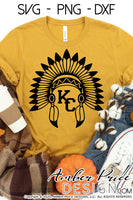 Kansas City Chiefs SVG, KC Chiefs headdress SVG, Kansas City SVG, Chiefs Football SVG, KC SVG Chiefs kingdom svg file DIY Football shirt SVG, Mahomes SVG, Kelce SVG, Cricut SVG Silhouette SVG SVG Files for Cricut, Cricut Projects Cricut Project Ideas Simply Crafty SVG Bundles Design Bundles Vector | Amber Price Design