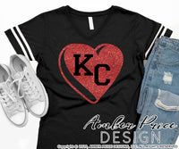 I love KC SVG perfect for your Kansas City Valentines Shirt or decor! Cute unique Chiefs SVG, Kansas City SVG, Chiefs Football SVG, Chiefs kingdom svg, DIY Football shirt SVG, Mahomes Kelce SVG, Cricut SVG Silhouette SVG Files for Cricut Project Ideas Simply Crafty SVG Bundles Design Bundles, Vectors | Amber Price Design
