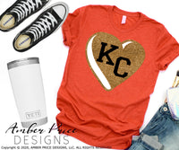 I love KC SVG perfect for your Kansas City Valentines Shirt or decor! Cute unique Chiefs SVG, Kansas City SVG, Chiefs Football SVG, Chiefs kingdom svg, DIY Football shirt SVG, Mahomes Kelce SVG, Cricut SVG Silhouette SVG Files for Cricut Project Ideas Simply Crafty SVG Bundles Design Bundles, Vectors | Amber Price Design