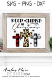 Keep Christ in Christmas SVG, Christian Christmas SVG, Leopard Print Christmas svg, Scripture Christmas ornament SVG, Jesus is the reason SVGs, winter shirt DIY silhouette projects vector files for home decor. SVG Silhouette SVG SVG Files for Cricut Project Ideas Simply Crafty SVG Bundles Vector | Amber Price Design 