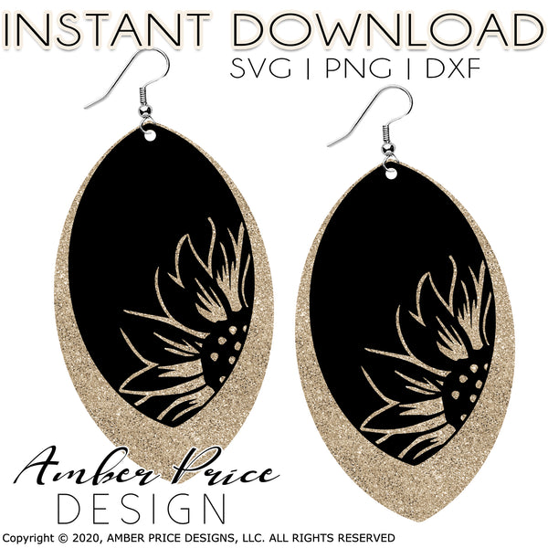 Leaf Earrings Svg Fall Template Bundle Graphic by Katine Design · Creative  Fabrica