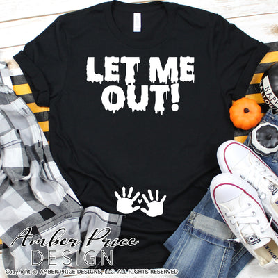 Let me out Halloween Pregnancy SVG, Funny Fall pregnancy announcement svg Cute Fall Pregnancy SVG, Fall Maternity SVG files, Pregnancy reveal Shirt svg for fall Autumn Maternity announcement SVG Silhouette SVG SVG Files for Cricut, Cricut Project Ideas Simply Crafty SVG Bundles Vector | Amber Price Design