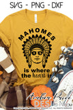 Mahomes is where the heart is SVG, Kansas City Chiefs SVG, Kansas City SVG, Chiefs Football SVG, KC SVG Chiefs kingdom svg file DIY Football shirt SVG, Mahomes SVG, Cricut SVG Silhouette SVG SVG Files for Cricut, Cricut Projects Cricut Project Ideas Simply Crafty SVG Bundles Design Bundles Vector | Amber Price Design