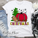 Merry Chiefsmas SVG, Chiefs Christmas SVG, Kansas City Chiefs SVG, Kansas City SVG, Chiefs Football SVG, KC SVG, Chiefs kingdom svg, DIY Football shirt SVG, Mahomes SVG,  Cricut SVG Silhouette SVG SVG Files for Cricut Projects Cricut Project Ideas Simply Crafty SVG Bundles Design Bundles Vector | Amber Price Design