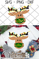 Oh, Deer SVG, Cute Kid's Christmas SVG Reindeer with mask SVG, Christmas lights svg, Christmas shirt SVG winter cut file DIY festive Holiday home decor Christmas ornament SVGs, silhouette projects vector files SVG Silhouette SVG SVG Files for Cricut Project Ideas Simply Crafty SVG Bundles Vector | Amber Price Design 