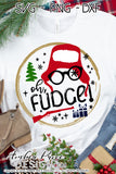 Oh, Fudge! SVG, Funny Christmas SVG, Cute Christmas story svg, ralphie SVG, Christmas shirt svg files, Cute Christmas ornament SVG for DIY winter shirt craft, DIY silhouette projects vector files for home decor. SVG Silhouette SVG SVG Files for Cricut Project Ideas Simply Crafty SVG Bundles Vector | Amber Price Design 