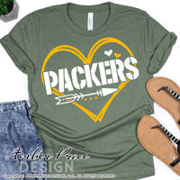 Green Bay Packers SVG, Love Packers svg, Packers Heart SVG, Go Pack Go SVG, Green Bay shirt SVG Green Bay Football SVG Packers shirt svg for women DIY Football shirt SVG, Cricut SVG Silhouette SVG Files for Cricut Projects Cricut Project Ideas Simply Crafty SVG Bundles Design Bundles Vectors | Amber Price Design