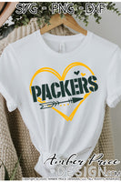 Green Bay Packers SVG, Love Packers svg, Packers Heart SVG, Go Pack Go SVG, Green Bay shirt SVG Green Bay Football SVG Packers shirt svg for women DIY Football shirt SVG, Cricut SVG Silhouette SVG Files for Cricut Projects Cricut Project Ideas Simply Crafty SVG Bundles Design Bundles Vectors | Amber Price Design