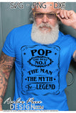 Pop The Man The Myth The Legend SVG PNG DXF Jack Daniels SVG, Father's Day SVGs, Pop SVGs, Grandpa SVG, Whiskey SVG, cut file for cricut, Amber Price Design