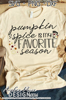 Pumpkin spice is my favorite season SVG, Cute pumpkin spice latte SVG, Fall SVG DIY women's Fall t-shirt SVG coffee SVG cut file for cricut silhouette DXF & PNG also. Cute Unique sublimation file. Cricut SVG Silhouette Files for Cricut Project Ideas, Simply Crafty SVG Bundles Design Bundles Vectors | Amber Price Design
