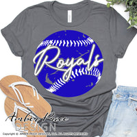 Royals Baseball SVG, PNG, DXF, Distressed Baseball PNG design File, cricut, silhouette, cut file, vector, DIY Screen Print file DXF PNG version also included. Cute and Unique sublimation file. Cricut SVG Silhouette SVG Files for Cricut Project Ideas Simply Crafty SVG Bundles Design Bundles, Vectors | Amber Price Design