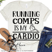 Running comps is my cardio SVG Realtor SVG Real Estate Agent SVG PNG DXF Realtor design