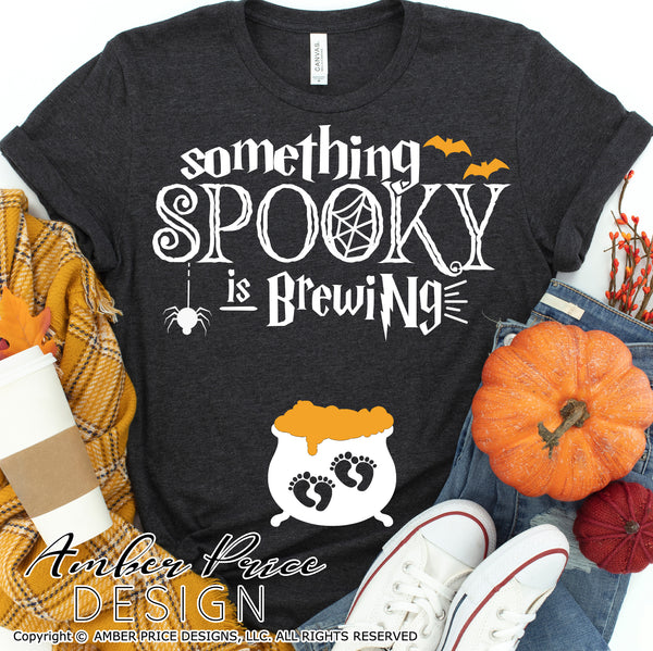 Something spooky is Brewing SVG, Cute Fall Pregnancy SVG, Fall Maternity SVG files, Twin Pregnancy SVG reveal Shirt for fall, Fall Autumn Maternity SVG Cricut SVG Silhouette SVG SVG Files for Cricut, Cricut Projects Cricut Project Ideas Simply Crafty SVG Bundles for Cricut, SVG Design Bundles Vectors | Amber Price Design