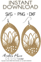 Sunflower SVG, Sunflower Earrings SVG, Kansas earring cut file for cricut, silhouette, glowforge, digital cut file for vinyl cutting machines like Cricut, and Silhouette. Includes 1 zipped folder containing each SVG file, DXF file, and PNG file. This is a High Res file, at full 300 dpi resolution | Amber Price Design