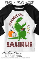 Thankfulsaurus SVG funny Thanksgiving dinosaur SVG for girls. DIY Thanksgiving shirt Kids dino clipart svg design cut file | silhouette. Cute fall DXF also included. Unique sublimation PNG file. Cricut SVG Silhouette Files for Cricut Project Ideas Simply Crafty SVG Bundles Design Bundles, Vectors | amberpricedesign.com