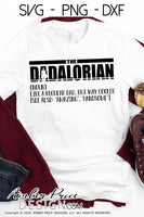 The Dadalorian SVG, Make your own Star wars Dad shirt for your father's day gift for Dad with my unique Star Wars SVG cut file / Mandalorian vector for cricut and silhouette cameo files. DXF and PNG sublimation file included. Cricut SVG Files for Cricut Project Ideas SVG Bundles Design Bundles | Amber Price Design