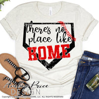 There's no place like home SVG, Baseball SVG, Baseball PNG, DXF, Home Plate svg, Softball mom svg, Ball field shirt SVG, Baseball season SVG for cricut cut file vector, svg, distressed baseball clipart vector files home decor. Free SVGs for Silhouette SVG Files Cricut Project Ideas Design Bundles | Amber Price Design | amberpricedesign.com